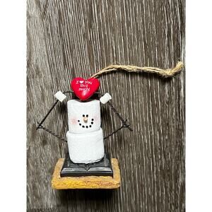The Original S'mores Midwest I LOVE YOU THIS MUCH Christmas Holiday Ornament
